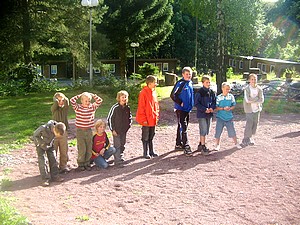 Kinder im Camp