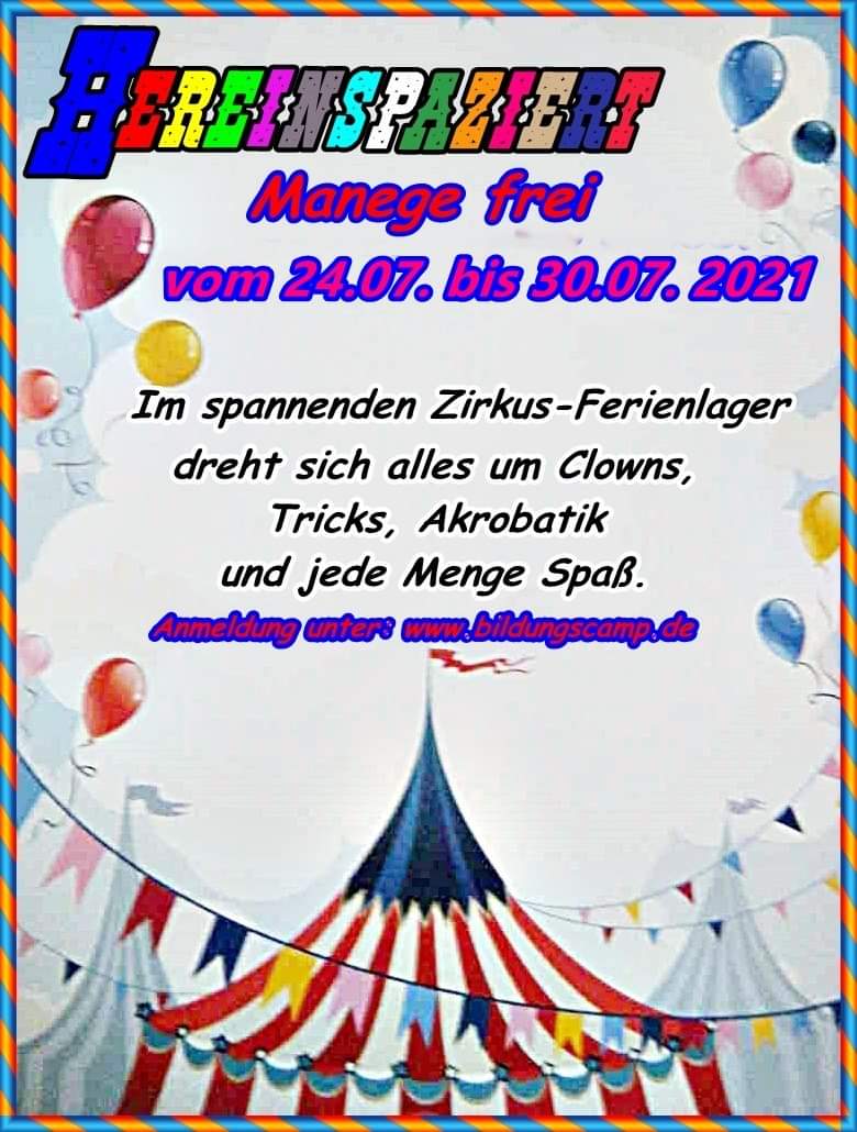Feriencampflyer Feriencampflyer